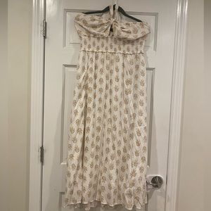 Halter Style maxi dress size L